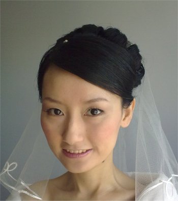 Asian wedding hair and makeup