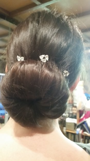 Swarovsky crystal wedding hair pins